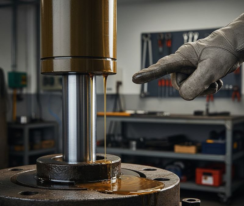 can you fix a leaking hydraulic cylinder?