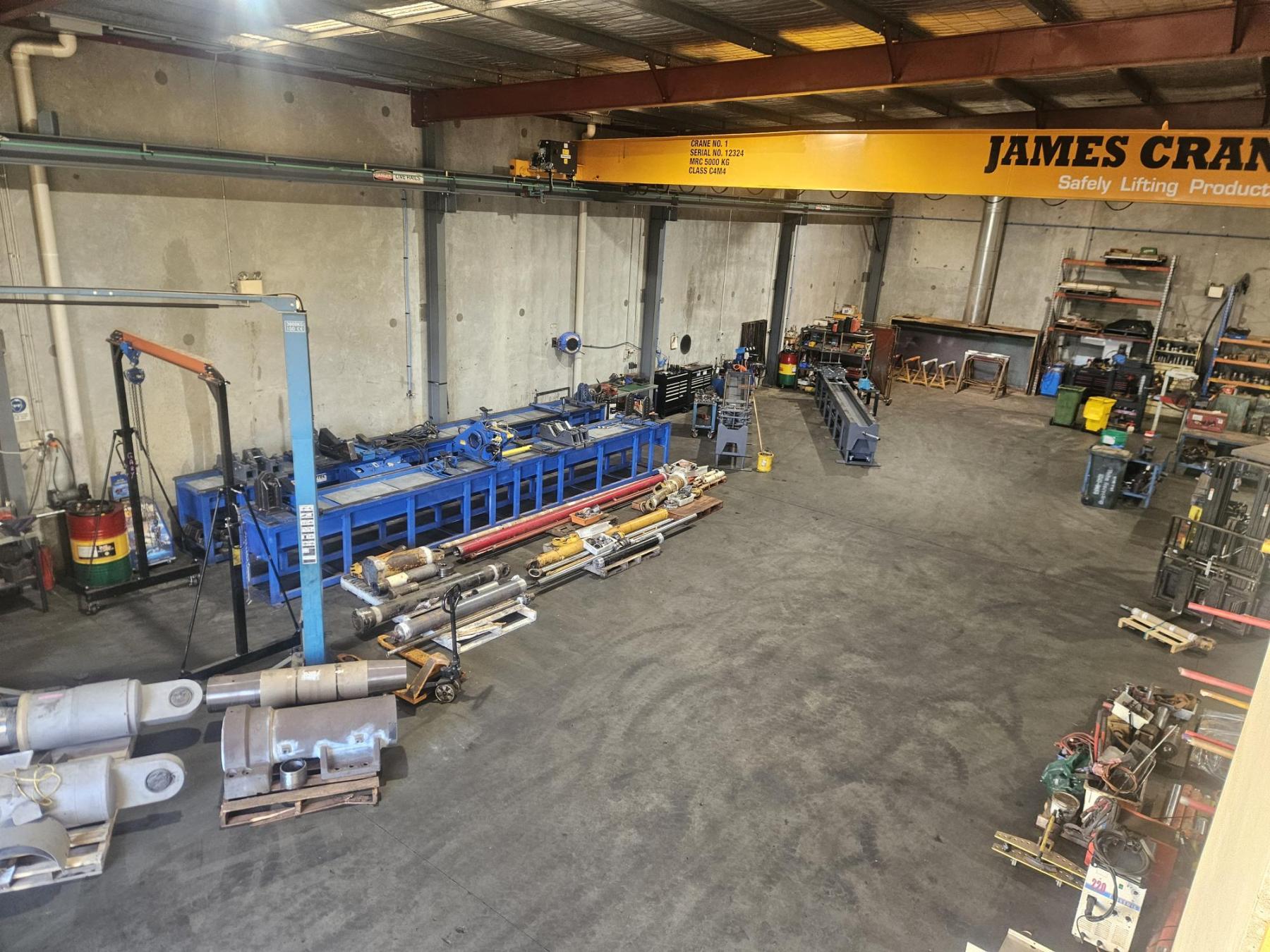 Matchtec workshop wide view